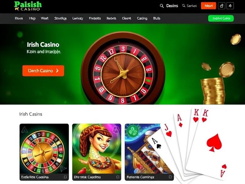 Discover the top Irish online casinos for slots, poker, and table games. Get expert reviews, compare bonuses, and play securely at licensed platforms. Your ultimate guide to the best gambling experience in Ireland.